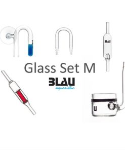 Glass Set M BLAU – Kit CO₂ en cristal para acuarios medianos