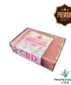 Jabón Artesano con CBD Rosa Mosqueta – 100 gr