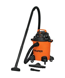 Aspiradora de sólidos y líquidos, 6 gal, plástica, Truper